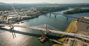 Portland constrói maior ponte-livre de carros dos EUA
