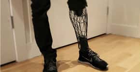 Estudante de design cria prótese 3D feita de titânio