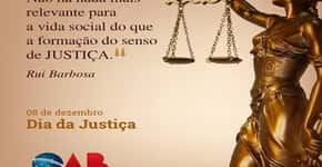 Dia da Justiça – 08/12