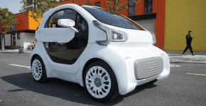 Empresa lança primeiro carro feito por impressora 3D