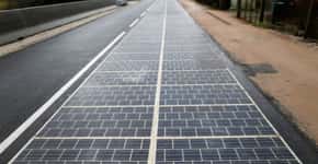 França terá estradas cobertas com painéis solares