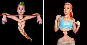 Kika: a extraordinária artista de pintura corporal