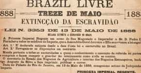 Hoje é o “Dia da Abolição da Escravatura”