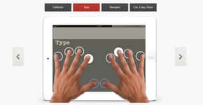 App converte para Braille o teclado do iPad
