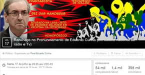 Internautas organizam “Barulhaço” nas redes sociais contra pronunciamento de Eduardo Cunha