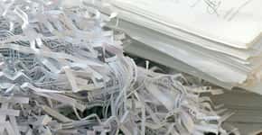 Máquina permite reciclagem de papel dentro do próprio escritório