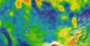 Nasa revela mapa gravitacional de Marte