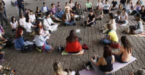 Meditação coletiva na Paulista marca o Dia da Mundial Paz