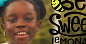 Menina de 11 anos cria marca de limonadas para salvar abelhas