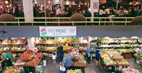 Mercado de Pinheiros é um dos points da boa gastronomia em SP