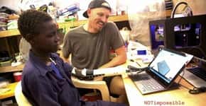 No sudão impressora 3D barateia próteses para amputados da guerra
