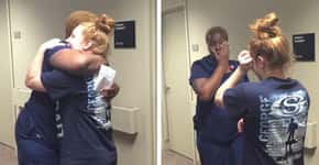 Após se recuperar de paralisia, jovem surpreende enfermeira