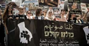 Palestinos e judeus marcham juntos pelos direitos animais e pelo veganismo