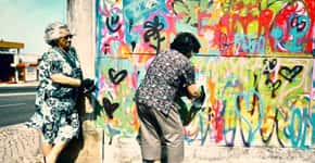 Projeto em Portugal leva grupos de idosos à prática de arte urbana