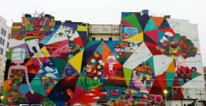 Região Portuária ganha grafite gigante