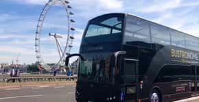 Restaurante em ônibus de dois andares faz delicioso tour por Londres