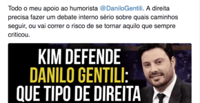 Dimenstein: Kim Kataguiri faz a melhor defesa de Danilo Gentili