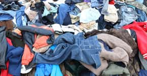 Reciclagem evita que 121 mil peças de roupas fossem parar no lixo