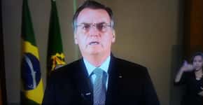 Bolsonaro critica o uso político da queimada na Amazônia