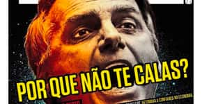 Detalhe na capa da IstoÉ com críticas a Bolsonaro vira meme na web