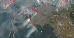 Nasa vê ‘assinatura do desmatamento’ em focos de incêndio na Amazônia