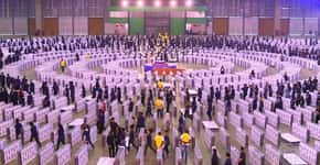 Brasil bate recorde de maior dominó humano do mundo (eita!)