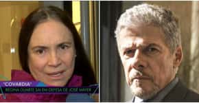 Regina Duarte critica decisão da Globo sobre José Mayer: ‘canalhice’