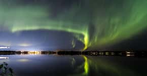 Terra do papai Noel, Rovaniemi também é destino para ver aurora boreal