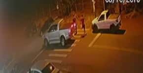 Motorista tenta atropelar pedestre que reclamou por causa da faixa