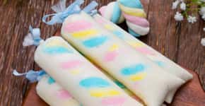 Geladinho arco-íris de marshmallow: faça e venda