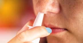 Spray nasal pode causar vício e rinite medicamentosa; entenda