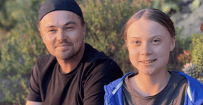 Leonardo DiCaprio e Greta Thunberg se unem pelo meio ambiente