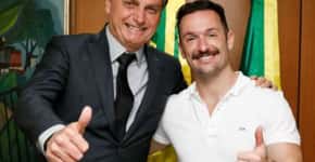 Diego Hypólito posa com Bolsonaro, gera revolta na web e se explica