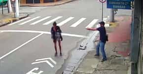 Homem mata a tiros moradora de rua que pediu R$ 1