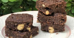 Nutricionista ensina a fazer brownie funcional que faz bem ao coração