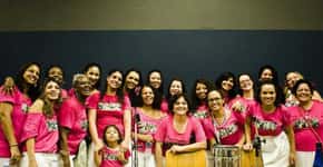 Grupo Amigas do Samba faz apresentação na Ação Educativa
