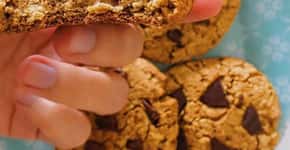 Cookie vegano sem glúten e cheio de proteína