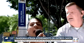 Renato Peters diz não se abalar após ser atacado ao vivo na Globo