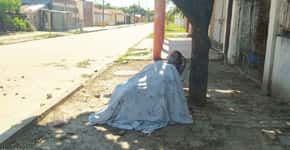 Mulher é abandonada na rua após ter sintomas típicos de coronavírus