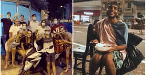 Grupo de amigos se une para doar refeições a moradores de rua