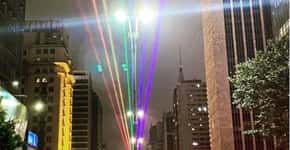 Intervenção comemora Parada LGBT na Paulista