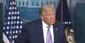 Repórter questiona se Trump não se arrepende de ter mentido tanto