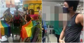 Grupo protesta contra supermercado que impediu jovem de usar short curto