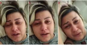 Sara Winter grava vídeo decepcionada com Bolsonaro e aparece chorando