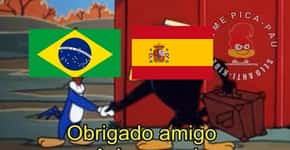 Brasileiros vão à desforra com goleada da Espanha sobre Alemanha; veja memes
