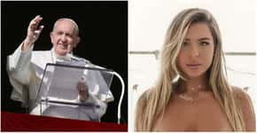 Conta do Papa no Instagram curte foto de modelo brasileira e é investigada