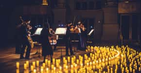 Candlelight: curta um concerto de Natal à luz de velas em SP