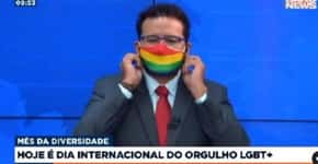 Jornalista da Band se assume gay ao vivo no Dia do Orgulho LGBTQIA+