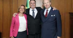 Foto de Bolsonaro com neta de ministro de Hitler gera polêmica