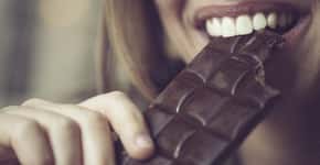 Chocolate funciona como analgésico natural contra a cólica